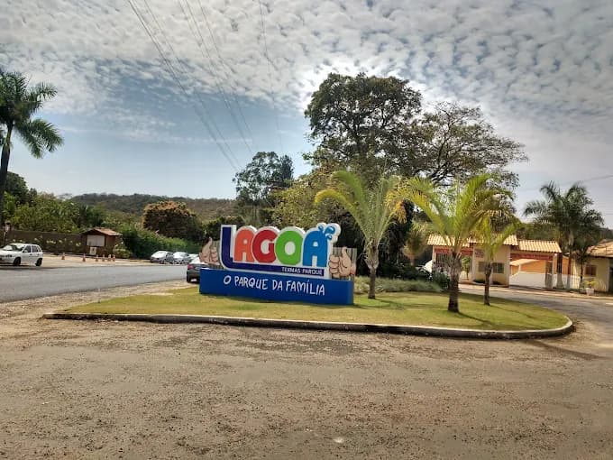 Toboágua radical do Lagoa Termas Parque.