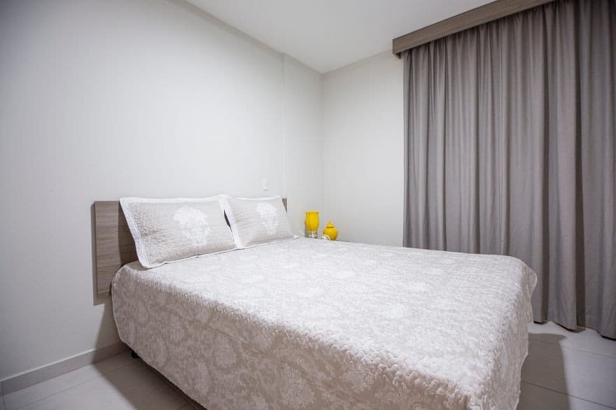 Placa de entrada do Atrium Thermas Residence Service.