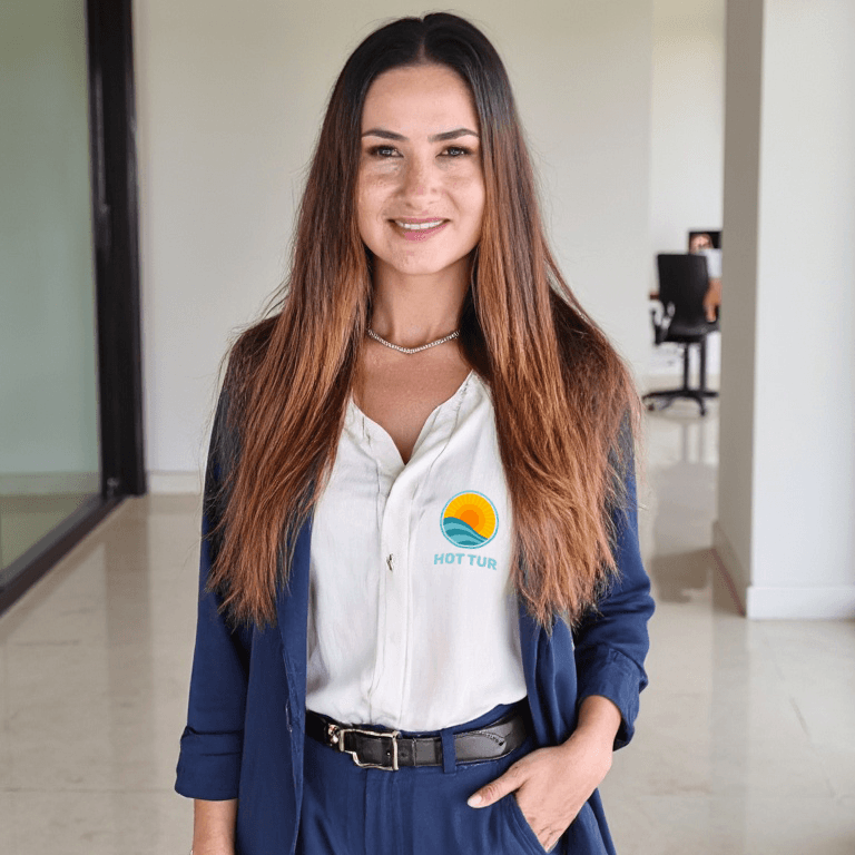 Foto de Daiane de Araujo Corsine, Sócia-Fundadora da Hot Tur.