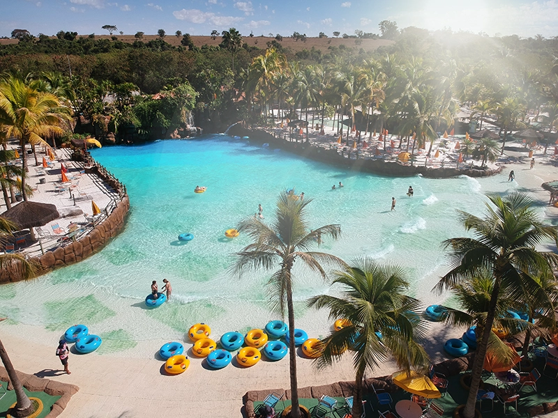 Thermas dos Laranjais, o parque aquático mais visitado da América Latina