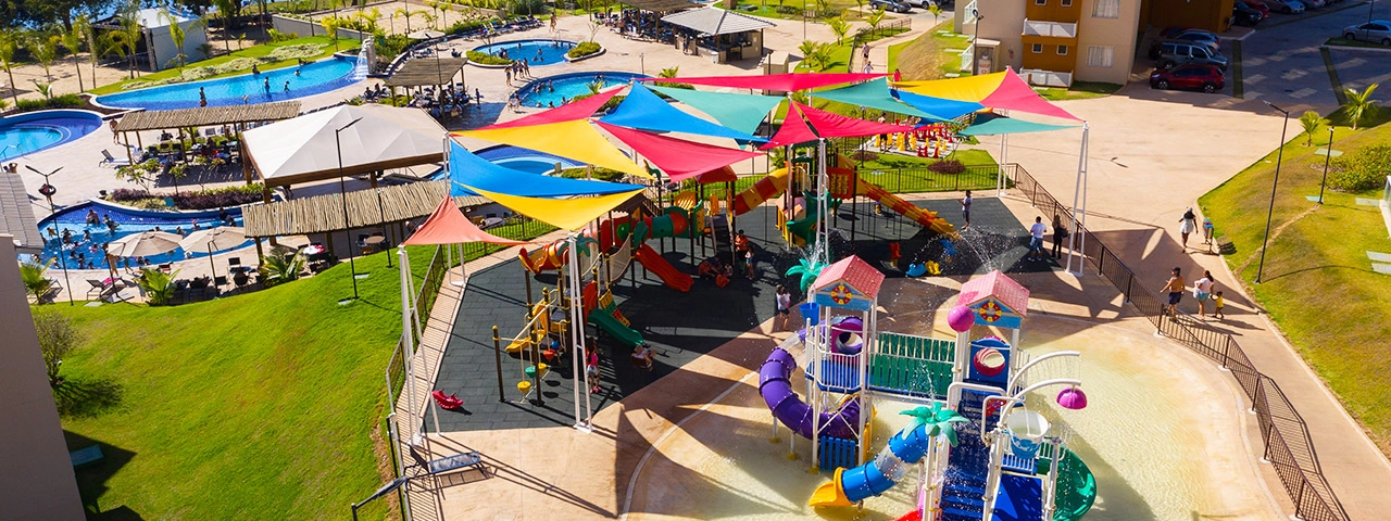 Atração radical de um dos parques aquáticos do Grupo Privé